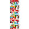 Carioca Pennarelli Jumbo Box, Pennarelli Colorati per Bambini con Punta e Corpo Maxi, Ideali per Disegnare e Colorare, Super Lavabili, Colori Assortiti, 12 Pezzi (Confezione da 3)