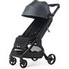 Ergobaby Metro+ passeggino Buggy con funzione sdraio, pieghevole compatibile con seggiolino per auto leggero compatto, Slate Grey