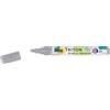 KREUL 17849 - Triton Acrylic Marker Edge, grigio neutro, spessore del tratto da 1 a 4 mm, asciugatura satinata, elevata intensità del colore, resistente alle intemperie su superfici assorbenti