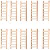 10 Pezzi Micro Paesaggio Decor Scala In Legno Ornamento Giardino Artigianato Fai