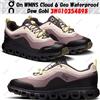 On WMNS Cloud 6 Geo Waterproof Dew Gobi 3WG10354898 taglia donna