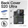 SAMSUNG SCOCCA POSTERIORE ORIGINALE S20 ULTRA G988 COSMIC GREY COVER RETRO