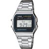 Casio OROLOGIO CASIO A158WA-1DF ICONIC NERO METALLO VINTAGE CLASSICO A-158 DIGITALE