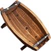 Portavasi Esterno Botte Di Legno Piantatrice Succulenta Da Fiori