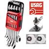 USAG 285 KA/DS12 SERIE 12 CHIAVI COMBINATE A CRICCHETTO CON ANELLO TENUTA STELLA