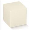 Subitodisponibile 20 PEZZI PELLE BIANCA Scatola pieghevole 9X9X9 cm 0L6L