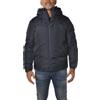 Outhere Uomo Giubbotto con cappuccio Blu Taglia M-L