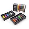 Liquitex 3699403 Basics - Pittura acrilica, Pigmenti per artisti monopigmentati, Resistente alla luce, durevole nel tempo, Finitura satinata, Set di colori 12 Tubi da 22 ml