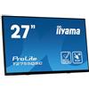 iiyama Monitor touchscreen da 27 T2755QSC-B1 Optical Bonded PCAP 10pt con vetro edge-to-edge, supporto tecnologia stilo attivo (MPP 2.0), rivestimento anti-impronta