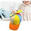Cappello a elica Cappello a cilindro arcobaleno Cappellini da elicottero