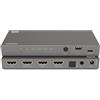 Marmitek Connect AE34 - Estrattore HDMI audio eARC 8K60 4K120 HDMI 2.1 | Convertitore per soundbar e amplificatore AV, eARC/ARC, EDID, Dolby Atmos, DTS:X, Toslink, audio analogico e HDR10+