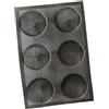 Forme Per Hamburger In Silicone Teglia Da Forno Perforata Per Panini Da Forno 6