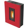 Pegaso Stufa pellet 7kW TABLA 7 Slim Rosso 4 stelle Classe A+ 7019031