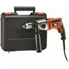 Black+Decker KR1102K Trapano Elettrico A Percussione 1100W 2 Velocità Valigetta