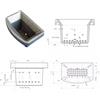 UNIVERSALE BRACIERE IN GHISA PER STUFA A PELLET ECOTECK RAVELLI 66141
