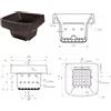 UNIVERSALE BRACIERE IN GHISA PER STUFA A PELLET ECOTECK RAVELLI 070-07-001N