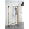 Foppapedretti Stand appendiabiti Snake 90 (96x43x177cm) Naturale 415403