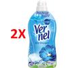VERNEL 2 X Vernel Ammorbidente Concentrato - Profumazione Blu Oxygen 48 Lavaggi