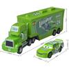 Modellino auto Disney Pixar Cars Pulcino Hicks Saetta McQueen Mack Trasportatore Camion e Auto