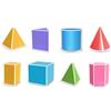 8 Pezzi di Forme Geometriche Pieghevoli E Solidi Geometrici per Bambini