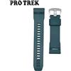 Casio Cinturino orologio CASIO PROTREK originale in uretano verde 10658899 per PRW-...