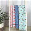 Handmade 4 PC Di Coperta In Muslin Di Cotone Per Neonati, Grande 44x44"