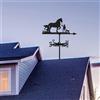 Banderuola a forma di cavallo, decorazione in ferro per esterni, decorazione da