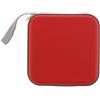 Raccoglitore porta CD/DVD da 40 CD, organizer per riporre dischi CD, 15x15 cm
