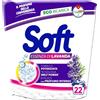 Soft Lavatrice Polvere 22 Misurini Sacco Lavanda 1,1 Kg