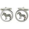 Family-crests Zebra Gemelli IN Cromo Scatola