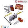 SECUREMME Cilindro Europeo Alta Sicurezza SECUREMME EVO K64 con Codolo per Pomolo 5+1+1 C.