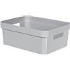Curver 226741 Infinity-Contenitore in plastica, Colore: Grigio, 35,6 x 26,6 x 13,6 cm, 11 L