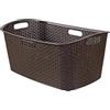 Curver My Style Cesta Portab. - 47 Lt - 60X39X28H Marrone