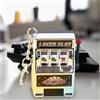 Banca portafortuna per slot machine con bobina rotante, portachiavi,