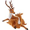 Decorazione natalizia in peluche, renna, alce, cervo, ciondolo, decorazione