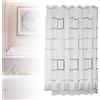 Fodera per tenda da doccia Decor Accessori per vasca da bagno per hotel in