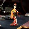 Bambole etniche giapponesi Geisha Figurine in miniatura da 9 pollici per il