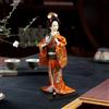 Bambole etniche giapponesi Geisha Figurine in miniatura da 9 pollici per il