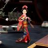 Bambole etniche giapponesi Geisha Figurine in miniatura da 9 pollici per il