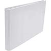 Kangaro - Raccoglitore ad anelli A3, 4R, D-25 mm, 2 pezzi, colore: Bianco