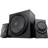 Does not apply Trust Yuri Altoparlanti 2.1 Subwoofer 120W in Legno per PC Laptop Smartphone