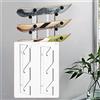 Supporto da parete per skateboard in acrilico trasparente per garage e casa
