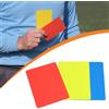Cartellini di penalità dell'arbitro Avvertimento versatile Ritardo di