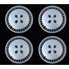 AUTOKIT Set da 4 Copricerchi kit 4 Coppe Ruote per FIAT Panda dal 1986 al 2003 auto