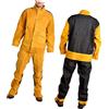 Giacca da saldatura in pelle, pantaloni, tuta antiscottatura, forniture per