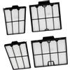 Filtri per pulizia piscina 4 pezzi per pannelli filtri fini 9991467-r4