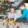 Set calendario dell'Avvento per presepe di Natale da 24 pezzi per ragazzi