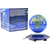 Kögler 75605 - Mappamondo Galleggiante con Illuminazione a LED, Alto Circa 14 cm, mappamondo Magnetico con Cambio di Colore, Incluso Cavo USB, Come Mappa del Mondo e Luce Notturna