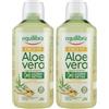 Equilibra Integratori Alimentari, Digest Aloe Vera, Integratore Aloe Vera da Bere Puro o Diluito, Aloin Free, Detox, Pura Polpa, Senza Aggiunta di Acqua, con Zenzero, Digestivo, Senza Glutine, 1 Litro