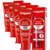 Colgate Dentifricio Sbiancante Max White Ultra Active Foam 50 ml I Denti Più Bianchi in Soli 3 Giorni * I Azione Ossigenata ad Assorbimento Profondo I Clinicamente Testato I Sbiancamento denti